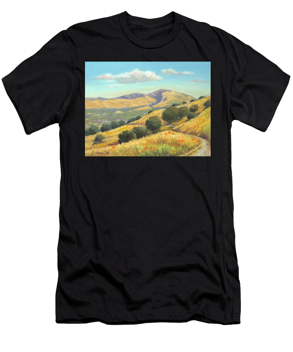 Where the Trail Turns Leslie Golden T-Shirt