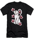 White Cat Orchids Flower Art Dhbubble T-Shirt