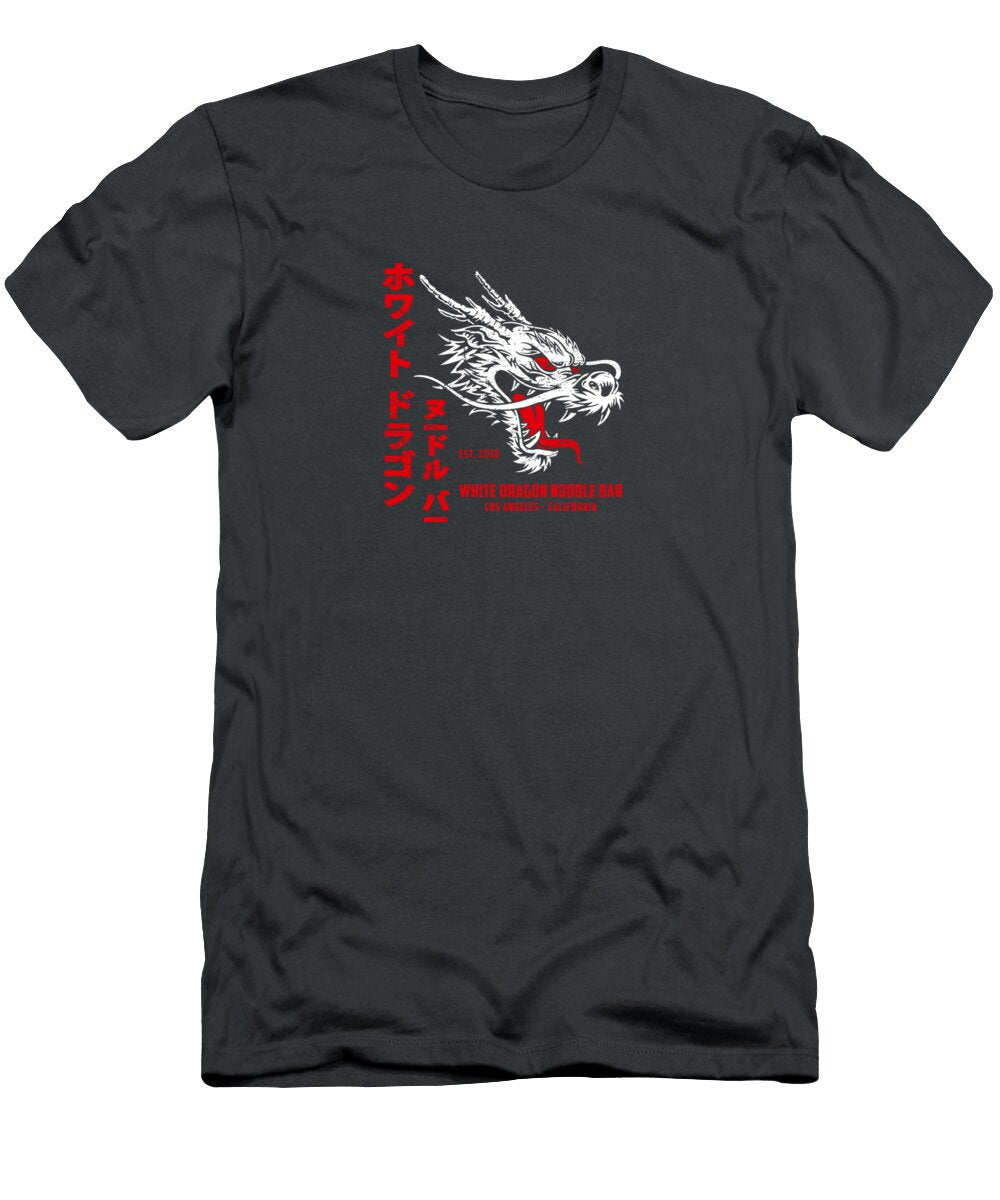 White Dragon Noodle Bar Aged Look Sibainu T-Shirt
