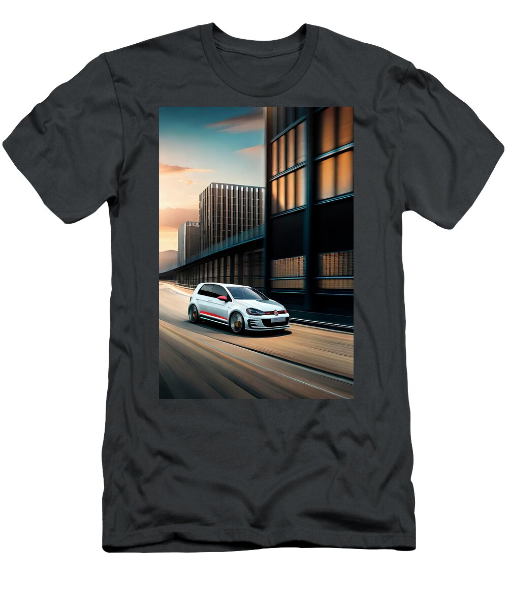 White Golf in the City Gabriel Cusmir T-Shirt