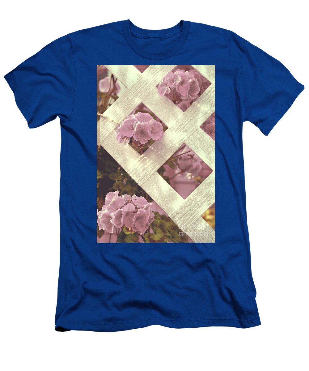 White Lattice Mindy Sommers T-Shirt