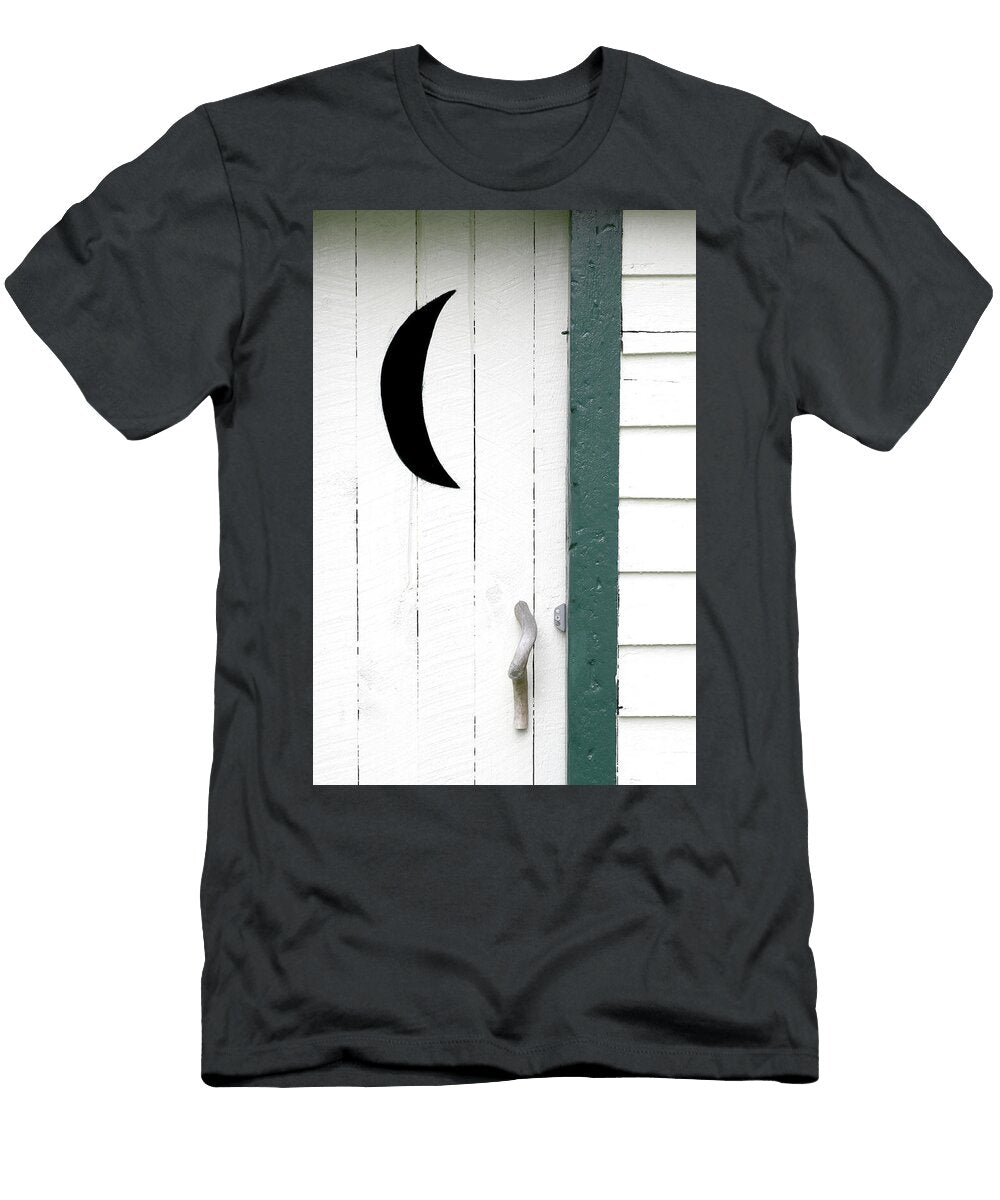 White Outhouse Door Linda Buckman T-Shirt