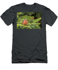 White Winged Crossbill Clutching Cone Nancy Gleason T-Shirt