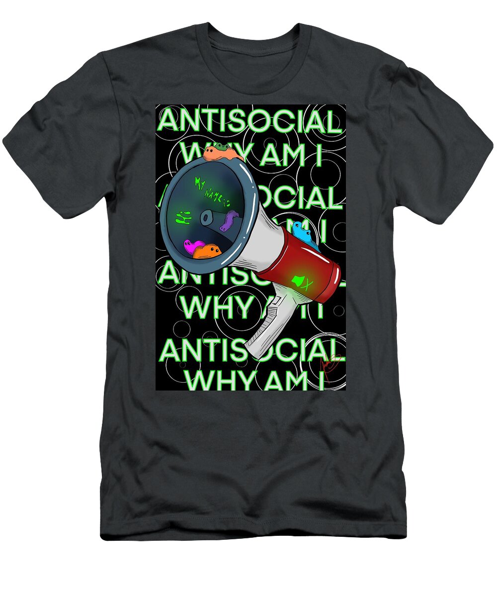 Why Am I Antisocial Frank Green T-Shirt