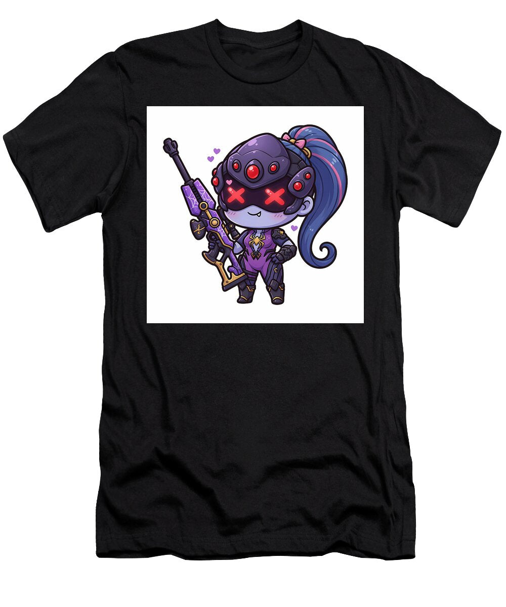 Widowmaker Chibi Tricky Woo T-Shirt