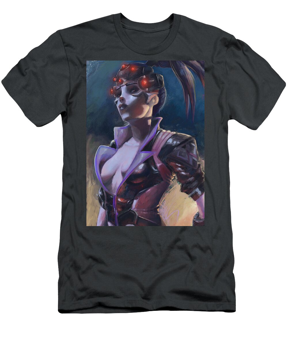 Widowmaker Overwatch Michael Cain T-Shirt