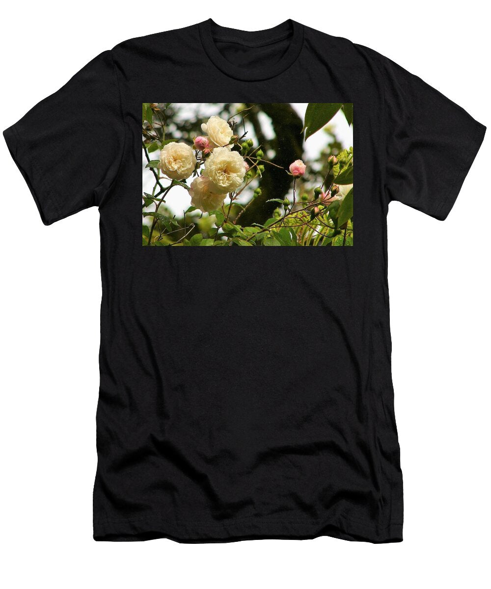 Wild Volcano Rose Cat Pancake T-Shirt