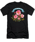 Will Not Be Tamed Floral Watercolor Bani Kinnison T-Shirt
