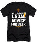 Will Provide Legal Advice for Beer Steven Zimmer T-Shirt