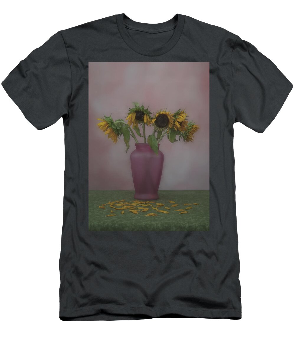 Wilting Sunflowesr Beauty in Decay Alessandra Rc T-Shirt