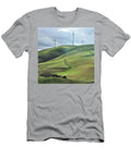 Wind Turbines on Top of the Hill Martha Sherman T-Shirt