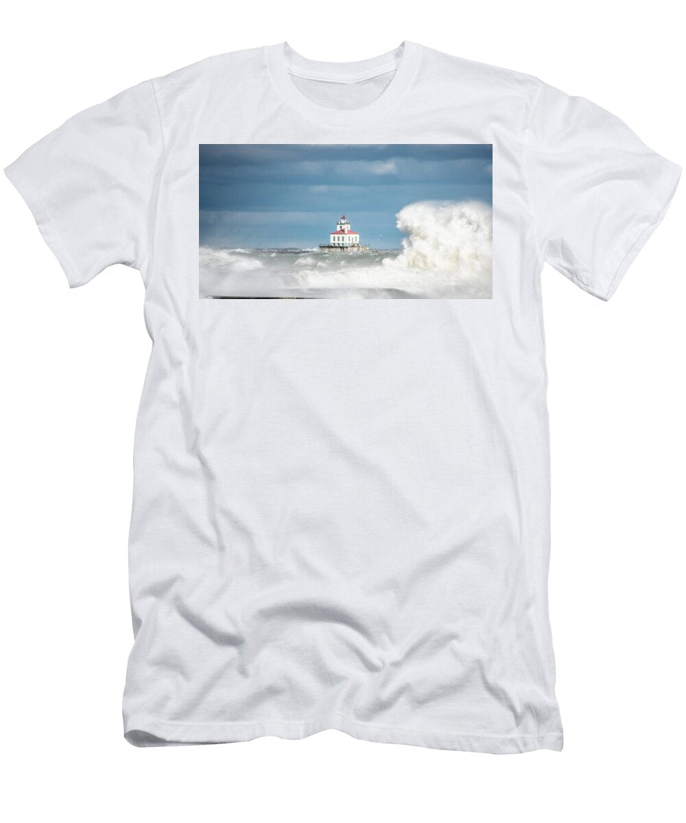 Windblown Lake Ontario Wayne Kirby T-Shirt