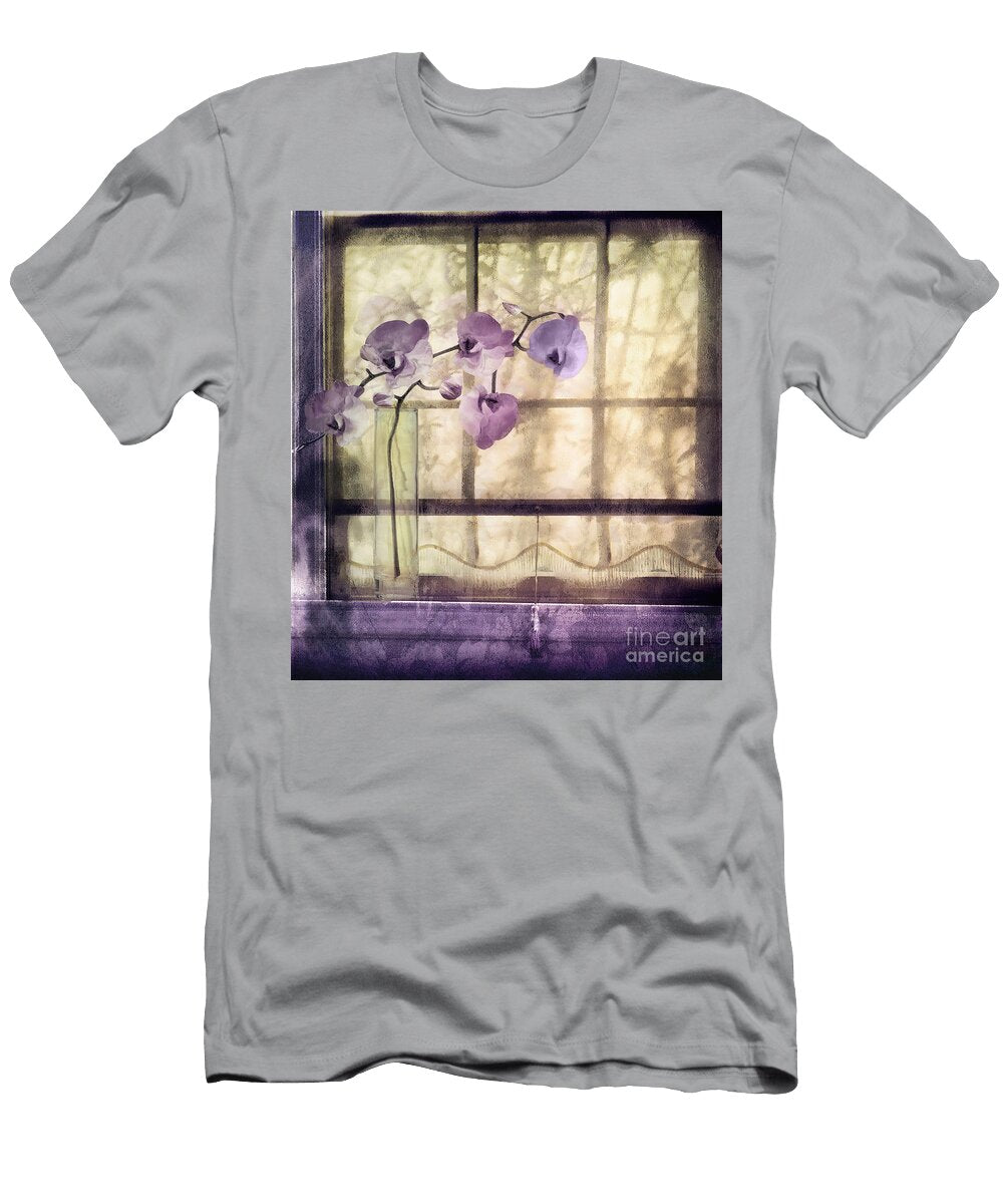 Window Orchids Mindy Sommers T-Shirt