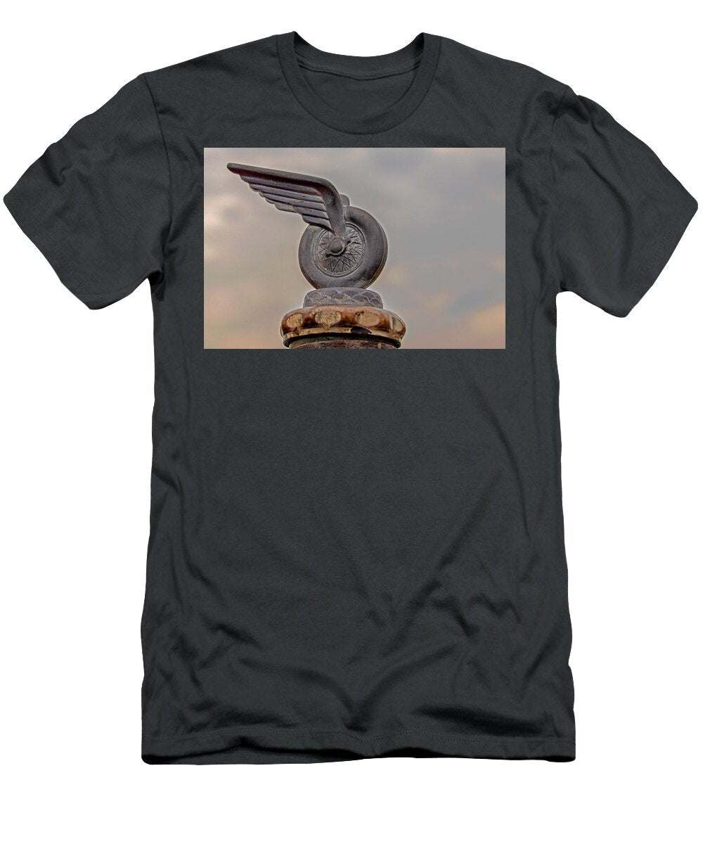 Winged Wheel Radiator Cap Ira Marcus T-Shirt