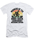 Winners of the Hide Seek Championship Funny Mechanic Lisa Stronzi T-Shirt