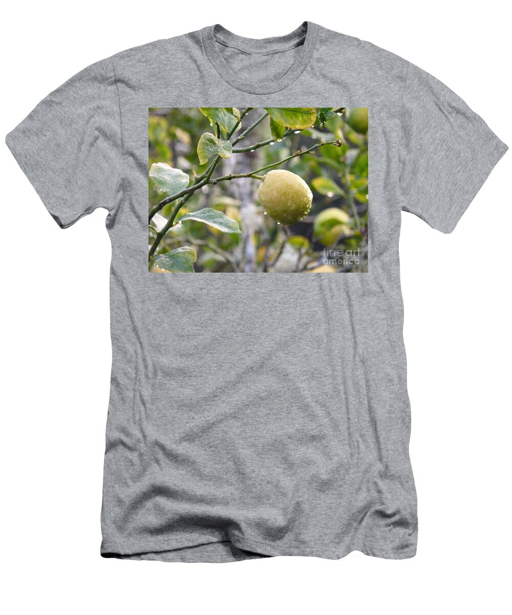 Winter Lemon Cat Pancake T-Shirt