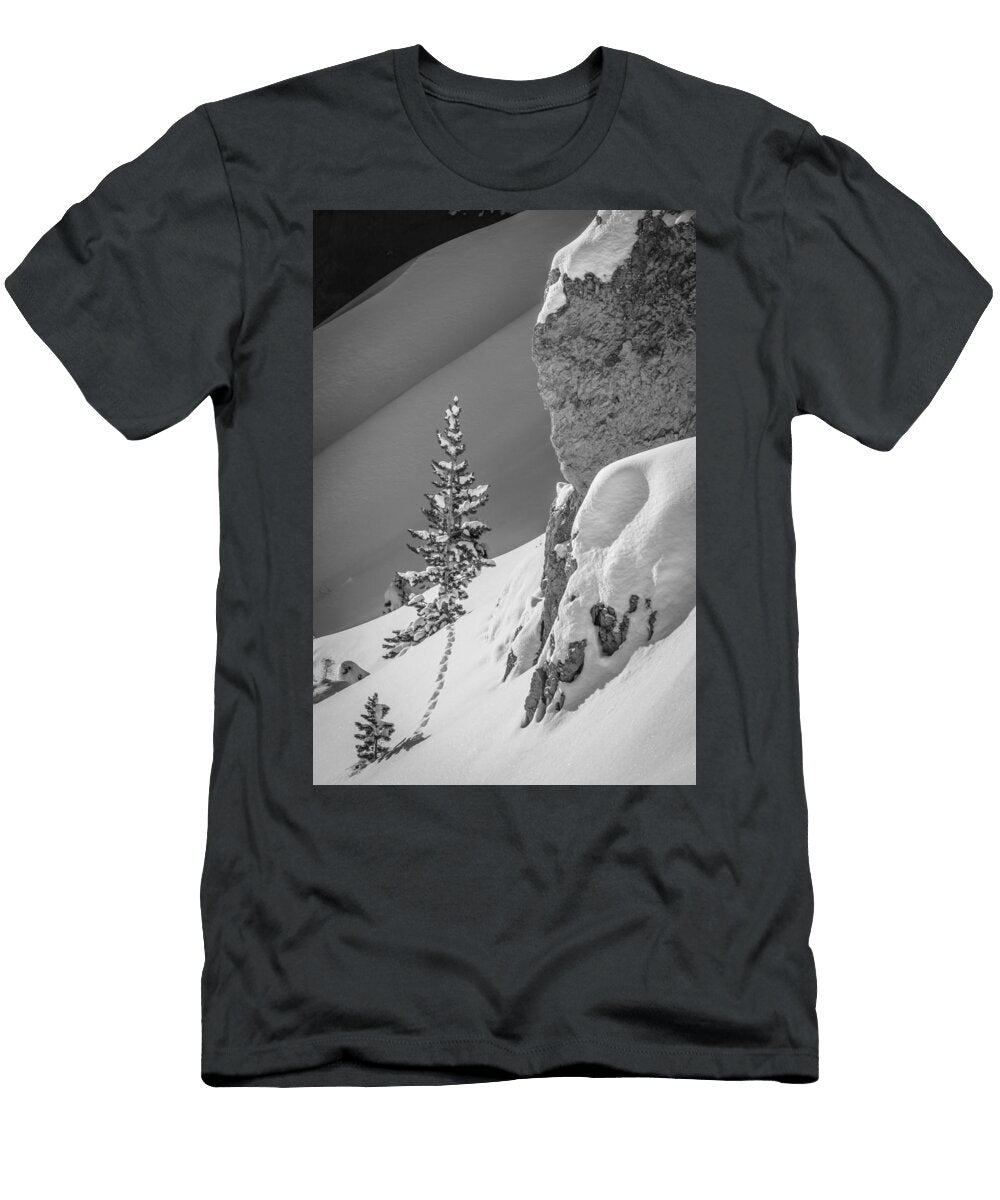 Winter Slopescape Jennifer Grover T-Shirt