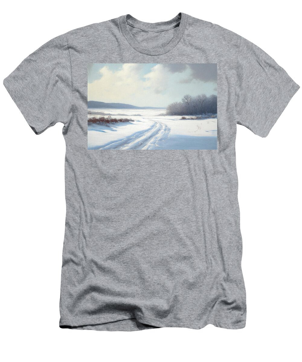 Winter Wonderland on the Hudson Dennis Kirby T-Shirt