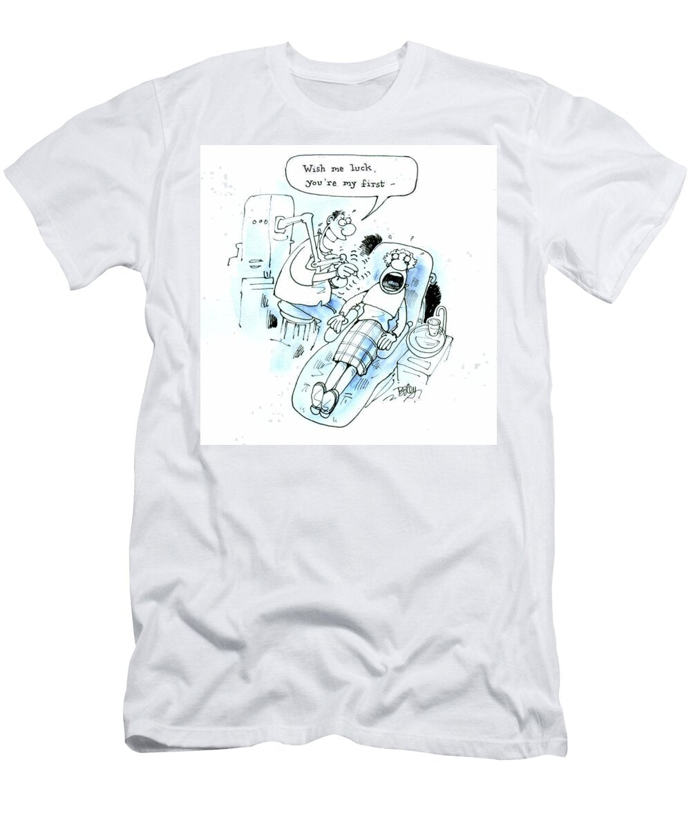 Wish Me Luck Youre My First Rupert Besley T-Shirt
