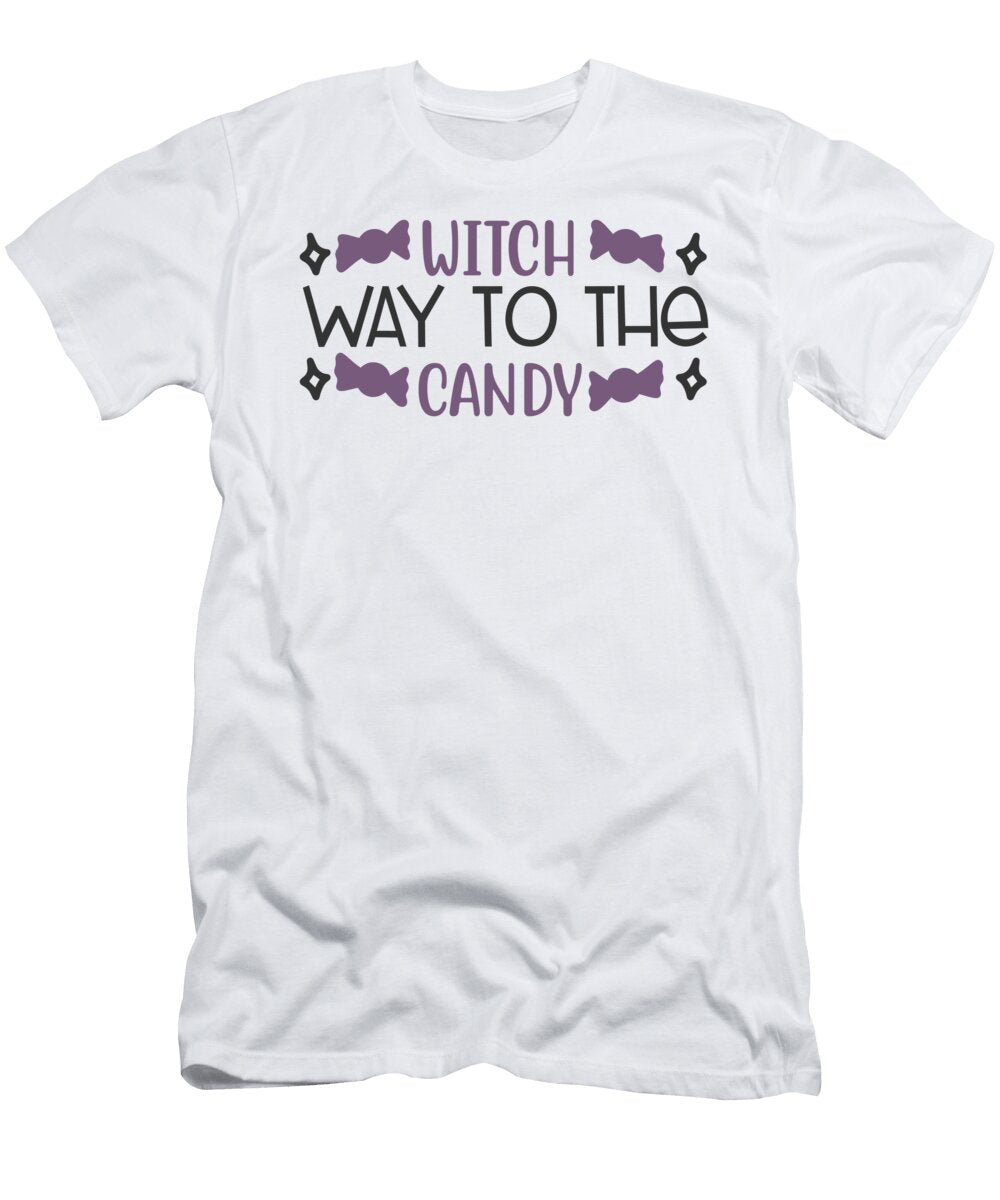 Witch Way to the Candy Jacob Zelazny T-Shirt