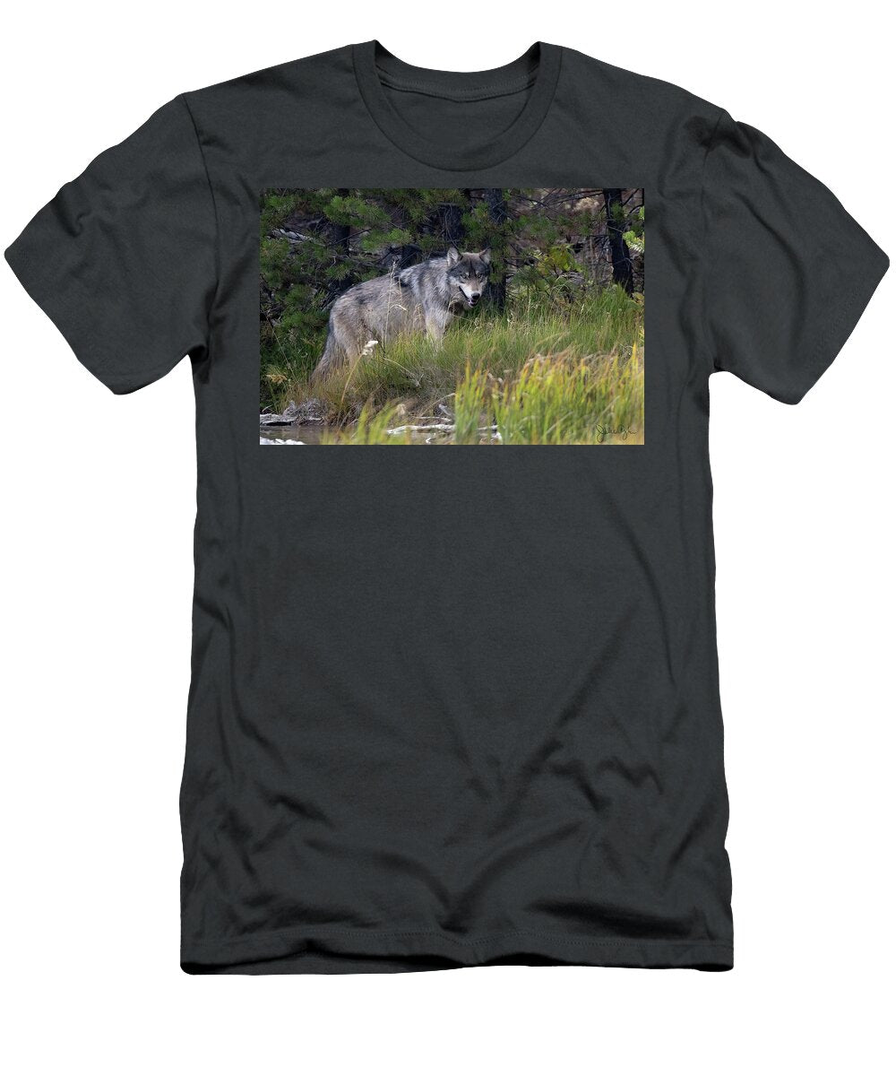 Wolf in the Wild Julie Argyle T-Shirt