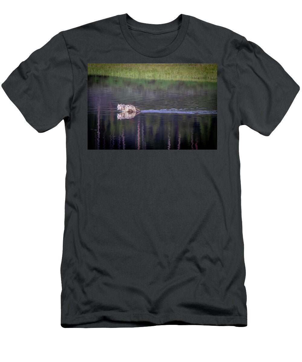 Wolf Reflection Julie Argyle T-Shirt