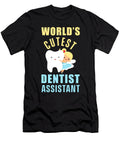 Wolrds Cutest Dentist Assistant Dental Dentistry Gift Thomas Larch T-Shirt
