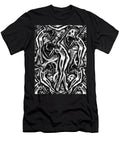 Woman and Machine Frieze 3 Tony Rubino T-Shirt