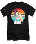 Woman Dentist Retro Dentistry Tooth Doctor Gift Thomas Larch T-Shirt