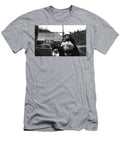 Woman Female Automobile Dog Basket Flowers 1916 Mark Goebel T-Shirt