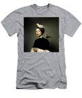 Woman in Headwrap with a Couple Birds Portrait 98 Yo Pedro T-Shirt