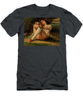 Woman with White Stockings Gustave Courbet T-Shirt