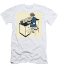 Woman Working At a Desk Csa Images T-Shirt
