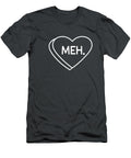 Womens Anti Valentines Day Meh Pocket Conversation Heart Single Day Wojciech4ellie T-Shirt