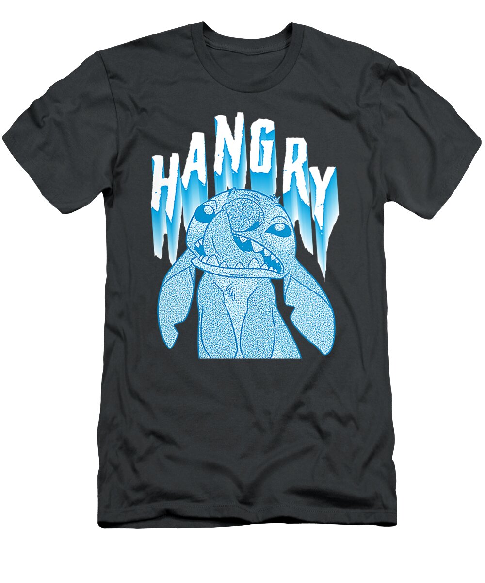 Womens Disney Lilo and Stitch Hangry Noorfr Kosei T-Shirt