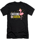 Womens Funny Caffeine Queen Product I Magical Coffee Flamingo Bi Nutz T-Shirt