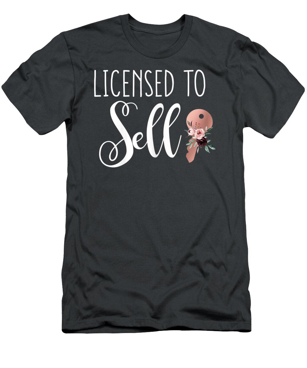 Womens Funny Real Estate Gift for New Realtor Lice Noyan Amaal T-Shirt