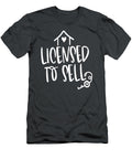 Womens Realtor Licensed to Sell Real Estate Agent Housing Investors Kaelen Jennar T-Shirt