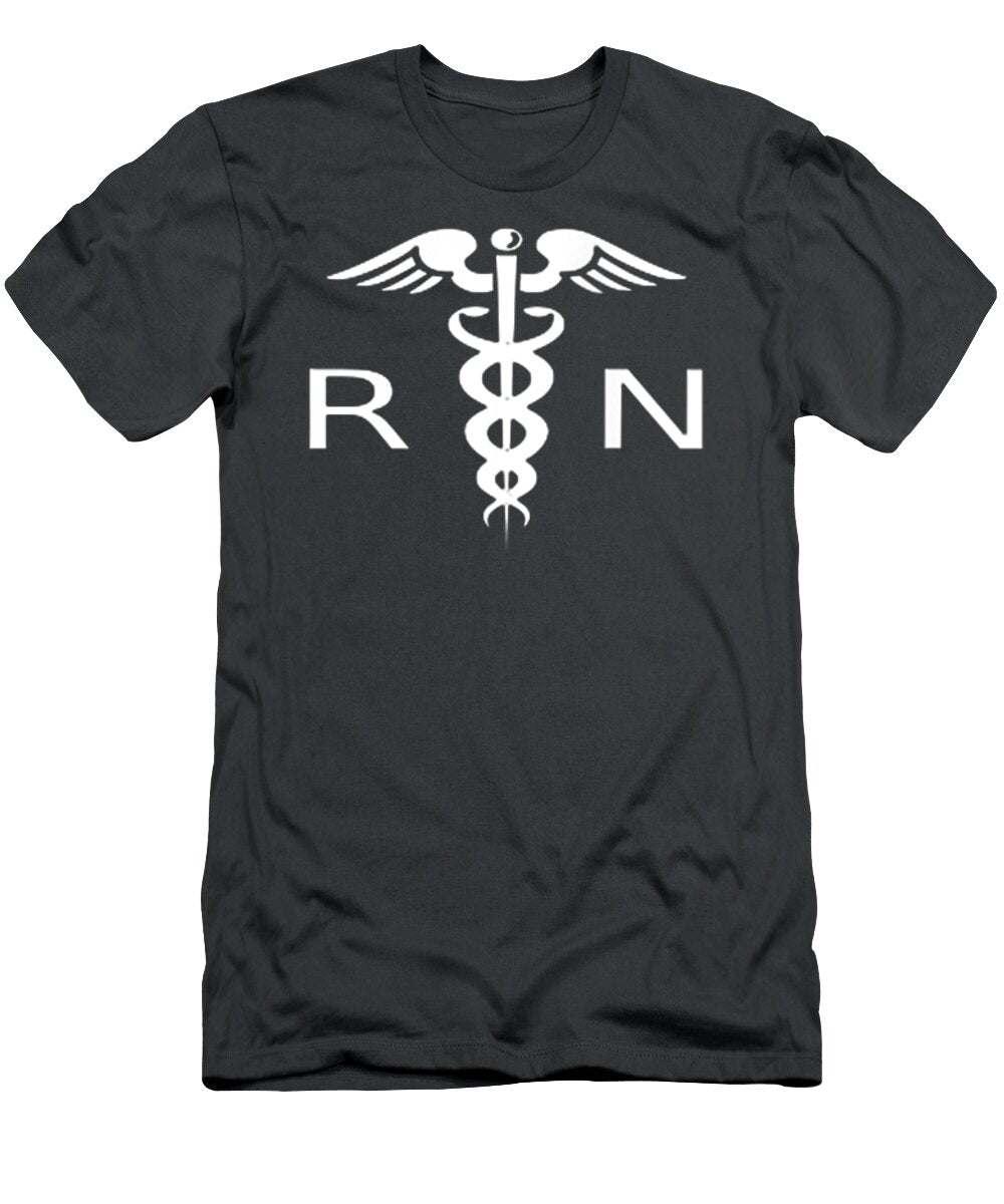 Womens Rn Caduceus Symbol Ahaan Zelda T-Shirt