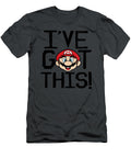 Womens Super Mario I Ve Got This Floating Mario Head Fadily Zenay T-Shirt