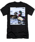 Wood Duck Pair Ez Lorenz Imagery T-Shirt