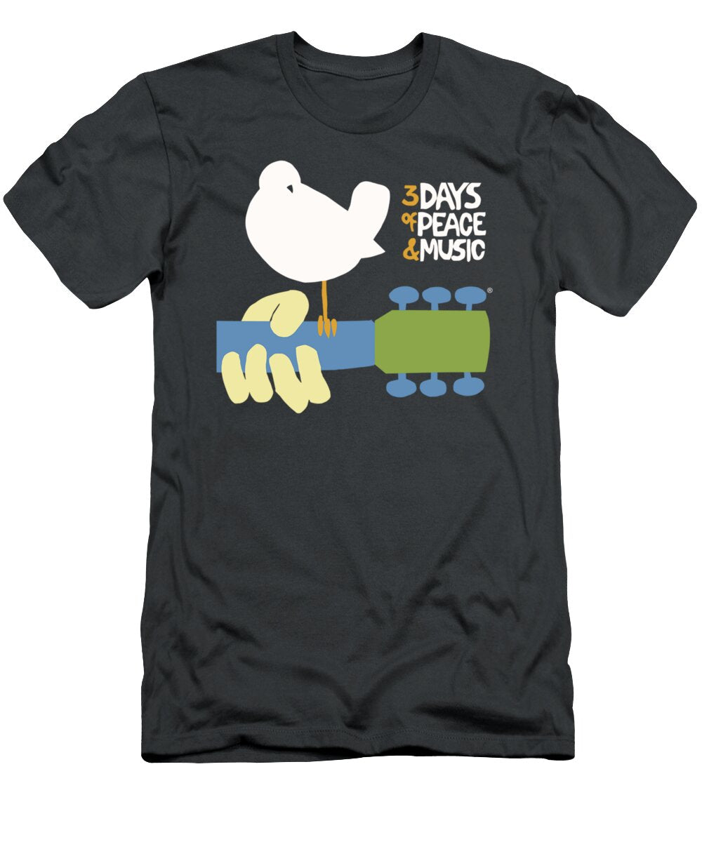 Woodstock 3 Days of Peace Music Not Fade Away Woodstock Taskil Anast T-Shirt