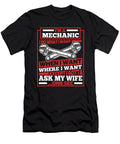 Workshop Garage Auto Car Mechanic Crazy Squirrel T-Shirt