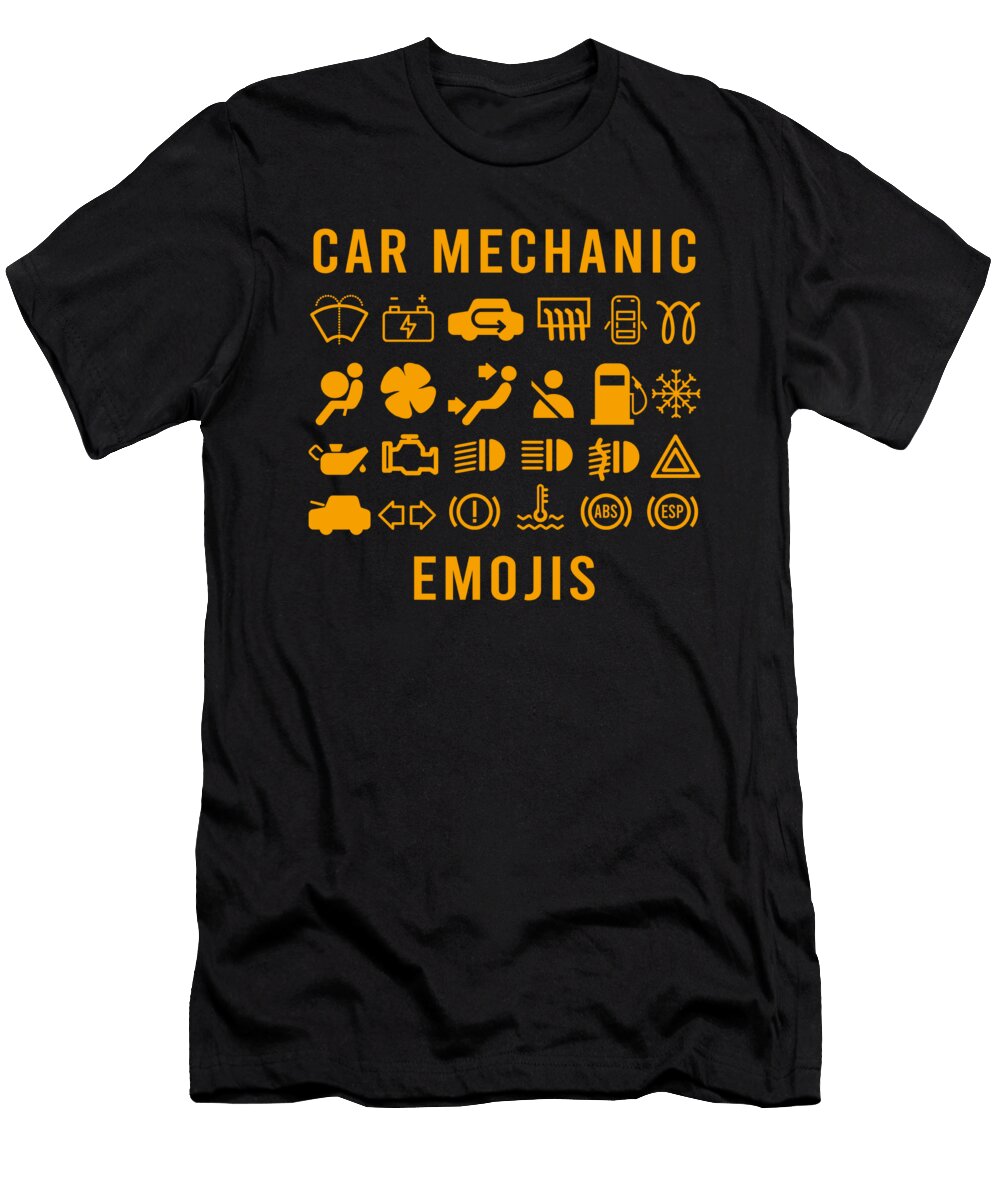 Workshop Garage Wrench Screwdriver Car Mechanic Gift Thomas Larch T-Shirt