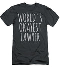 World S Okayest Lawyer Themed Joke Gag Gifts for Him Lawyer Pin Button Ange Berengar T-Shirt