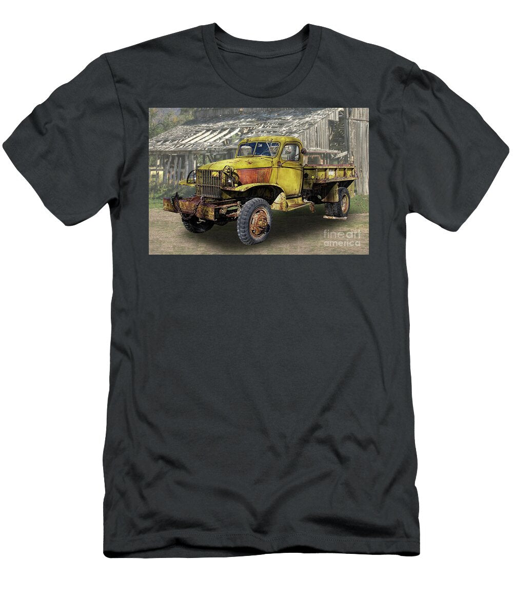 World War 11 Dump Truck Nick Gray T-Shirt