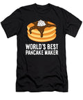 Worlds Best Pancake Maker Eq Designs T-Shirt