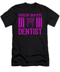 Worlds Okayest Dentist Purple Kaylin Watchorn T-Shirt