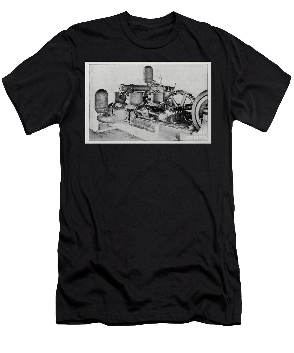 Worthington 10x12 Trlplex Pump Ac1 Historic Illustrations T-Shirt