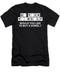Would You Like to Buy a Vowel Jacob Zelazny T-Shirt